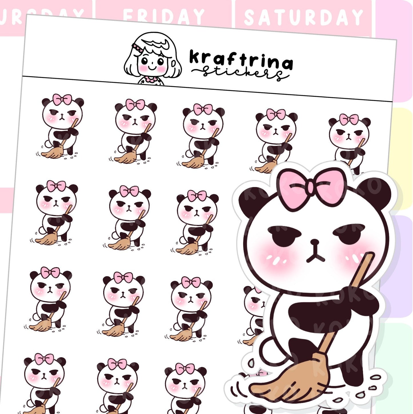 BAO BAO - CLEANING DAY | CHORES (62-B002)