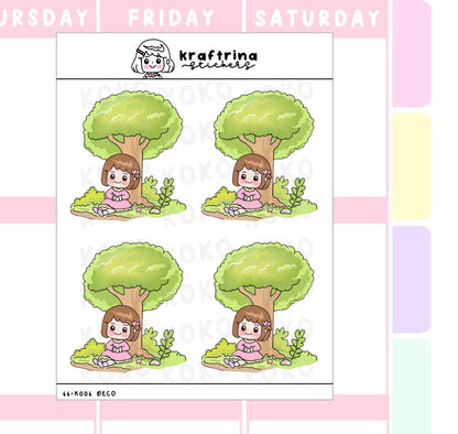 HANG OUT OUTDOORS BIG STICKERS (66-K006 DECO)