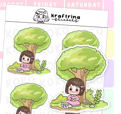 HANG OUT OUTDOORS BIG STICKERS (66-K006 DECO)