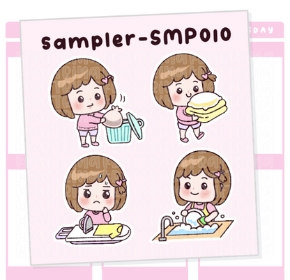 SAMPLER 010 - CHORES