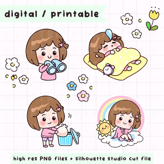 DIGITAL DOWNLOAD - CUTE KOKO SET 1
