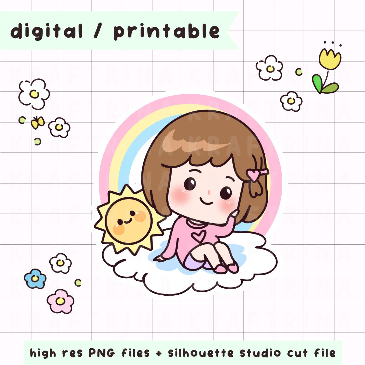 DIGITAL DOWNLOAD - CUTE KOKO SET 1
