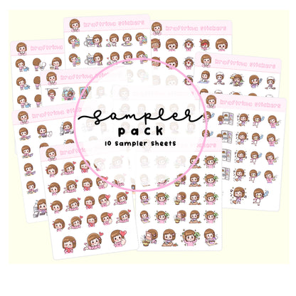 Sampler Bundle Pack - 10 sampler sheets